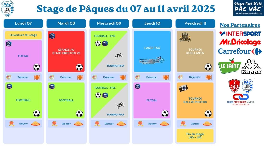 Stages PAC VAC' n°1 Stages PAC VAC' n°1