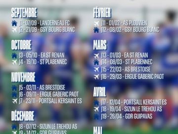 ⚽️ 𝗥𝗘́𝗚𝗜𝗢𝗡𝗔𝗟𝗘 𝟮 ⚽️

Le 𝗰𝗮𝗹𝗲𝗻𝗱𝗿𝗶𝗲𝗿 𝟮𝟬𝟮𝟱-𝟮𝟬𝟮𝟲 est tombé ! 📅

Après avoir connu nos adversaires, place maintenant aux dates et à la feuille de route de notre...