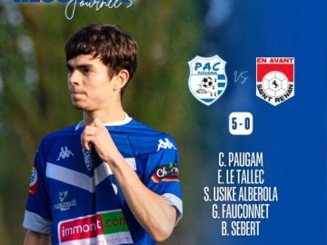 ⚽️ 𝙍𝙀́𝙎𝙐𝙇𝙏𝘼𝙏𝙎 𝘿𝙐 𝙒𝙀𝙀𝙆-𝙀𝙉𝘿 ⚽️

Voici les résultats de nos équipes seniors ce week-end !🤩

💙🤍