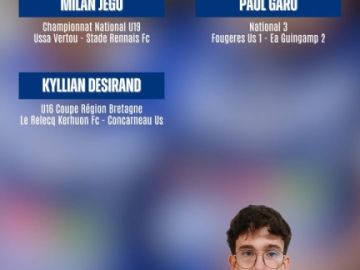 ⚽️ 𝘿𝙀́𝙎𝙄𝙂𝙉𝘼𝙏𝙄𝙊𝙉 𝘼𝙍𝘽𝙄𝙏𝙍𝙀𝙎 ⚽️

Voici les désignations de nos arbitres pour ce week-end ! 🔥

💙🤍