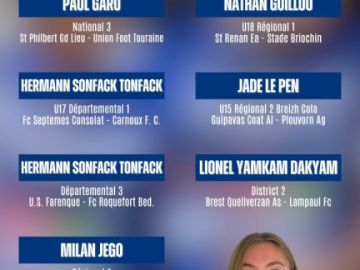 ⚽️ 𝘿𝙀́𝙎𝙄𝙂𝙉𝘼𝙏𝙄𝙊𝙉 𝘼𝙍𝘽𝙄𝙏𝙍𝙀𝙎 ⚽️

Voici les désignations de nos arbitres pour ce week-end ! 🔥

💙🤍