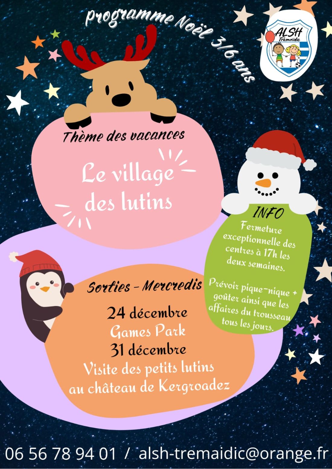 Programme Noël 3/6ans 2025