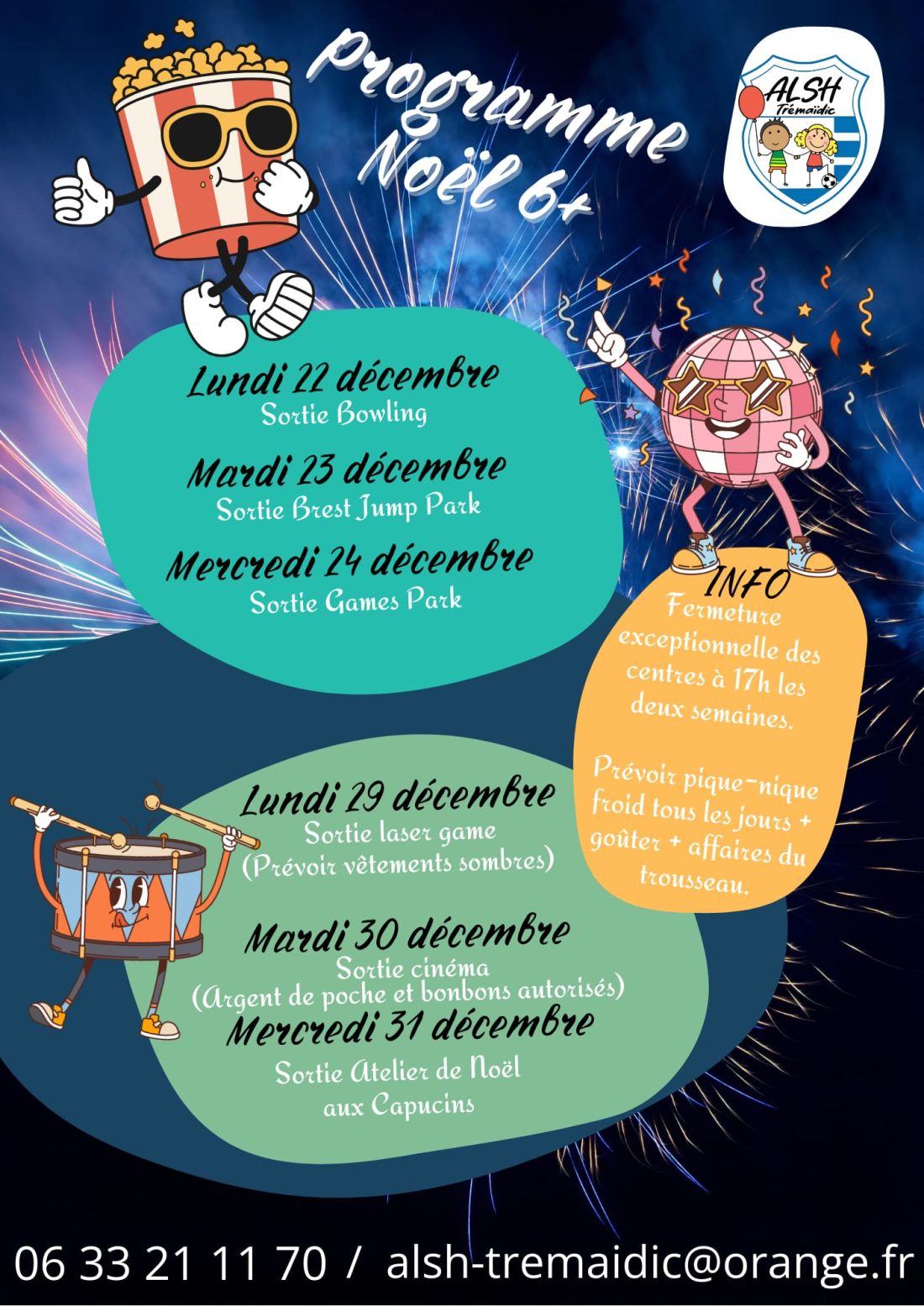 Programme Noël 6+ 2025