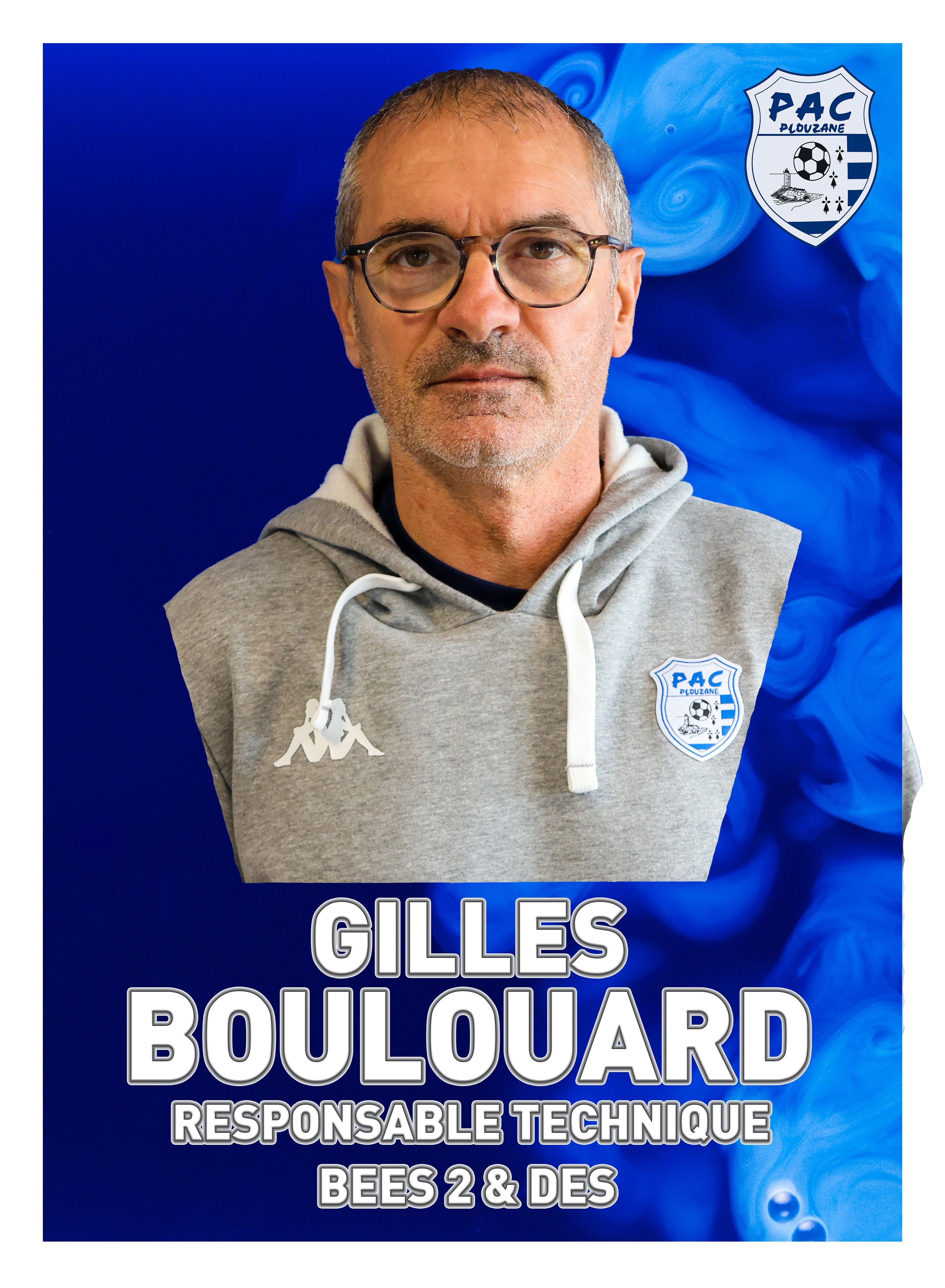 Gilles BOULOUARD Manager Général
