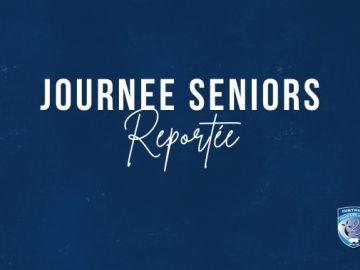 En raison des conditions météorologiques défavorables et afin de garantir la sécurité des joueurs, officiels et encadrants, toutes les rencontres seniors...