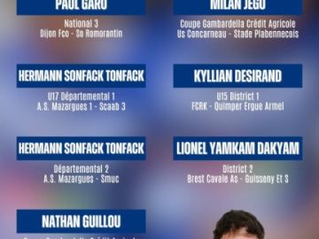 ⚽️ 𝘿𝙀́𝙎𝙄𝙂𝙉𝘼𝙏𝙄𝙊𝙉 𝘼𝙍𝘽𝙄𝙏𝙍𝙀𝙎 ⚽️

Voici les désignations de nos arbitres pour ce week-end ! 🔥

💙🤍