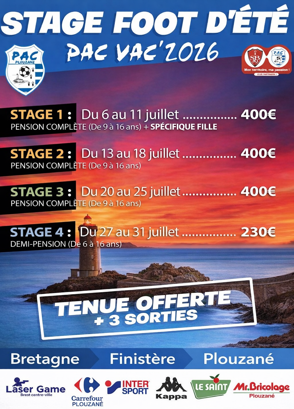 Affiche stage PAC VAC' 2026