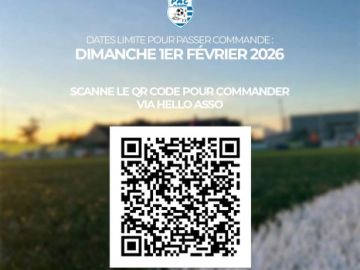 N'oubliez pas vous avez jusqu'à dimanche pour commander vos crêpes soit directement au club soit en ligne !...