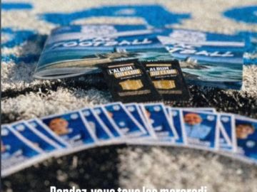 📘⚽ 𝘼𝙇𝘽𝙐𝙈 𝘿𝙐 𝘾𝙇𝙐𝘽 ⚽️📘

Vente et échanges de vignettes au club house tous les 𝗺𝗲𝗿𝗰𝗿𝗲𝗱𝗶 et 𝘀𝗮𝗺𝗲𝗱𝗶 de 𝟭𝟬𝗵 à𝟭𝟳𝗵

Viens compléter ton album, échanger tes doubles...