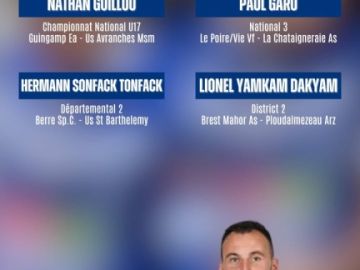 ⚽️ 𝘿𝙀́𝙎𝙄𝙂𝙉𝘼𝙏𝙄𝙊𝙉 𝘼𝙍𝘽𝙄𝙏𝙍𝙀𝙎 ⚽️

Voici les désignations de nos arbitres pour ce week-end ! 🔥

💙🤍