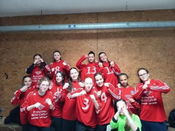 Bravo aux u15 Filles du groupement pour la montée en D1 !