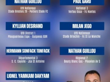 ⚽️𝘿𝙀́𝙎𝙄𝙂𝙉𝘼𝙏𝙄𝙊𝙉 𝘼𝙍𝘽𝙄𝙏𝙍𝙀𝙎 ⚽️

Découvrez les désignations de nos arbitres pour ce week-end ! 🔥⤵️

Nous leur souhaitons bon match ! 😉

💙🤍