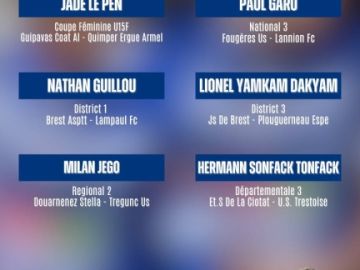 ⚽️ 𝘿𝙀́𝙎𝙄𝙂𝙉𝘼𝙏𝙄𝙊𝙉 𝘼𝙍𝘽𝙄𝙏𝙍𝙀𝙎 ⚽️

Les désignations de nos arbitres pour ce week-end ! 🔥⤵️

💙🤍