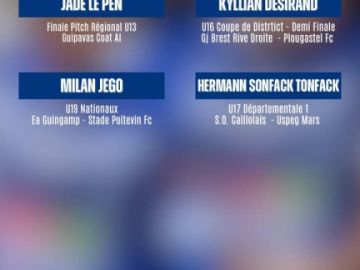 ⚽️ 𝘿𝙀́𝙎𝙄𝙂𝙉𝘼𝙏𝙄𝙊𝙉 𝘼𝙍𝘽𝙄𝙏𝙍𝙀𝙎 ⚽️

Voici les désignations de nos arbitres pour ce week-end ! 🔥

💙🤍